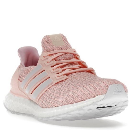 Adidas ultra boost size is 9 4.0 CLEAR ORANGE/ORCHID TINT/TRUE PINK - Picture 12 of 12